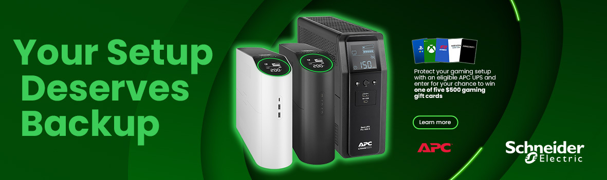 Get a $30 eMasterCard with Selected APC Gaming UPS