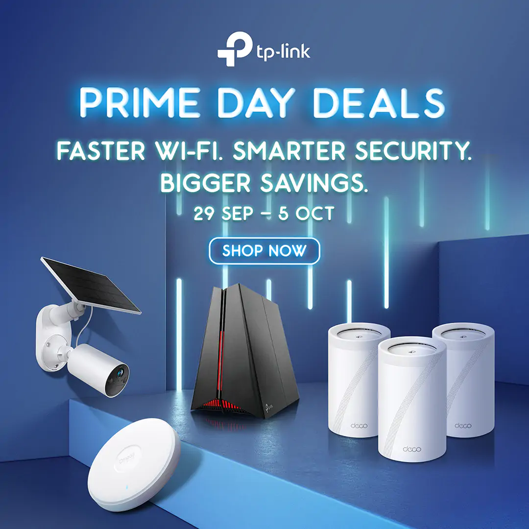 Up to 30% Off TP-Link & Mercusys Networking and Smart Home