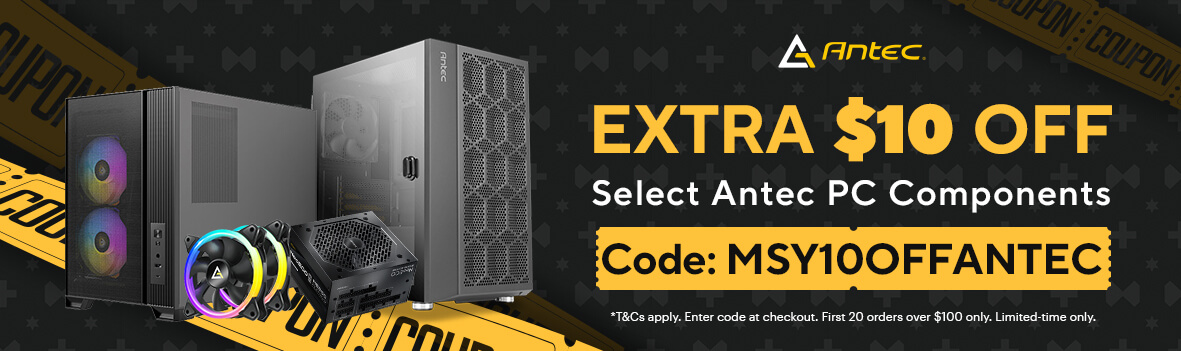 Exclusive | Get an Extra $10 OFF Coupon on Antec PC Components