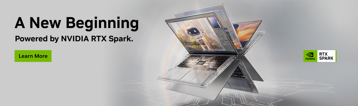 NVIDIA RTX Spark Laptops | Create, Innovate, Play