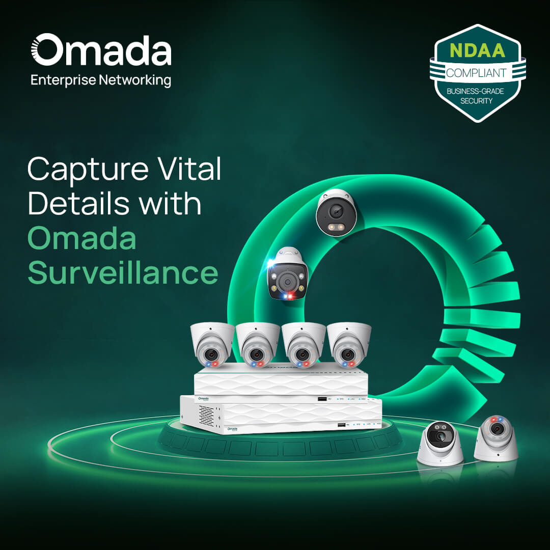 Capture Vital Details with Omada Surveillance