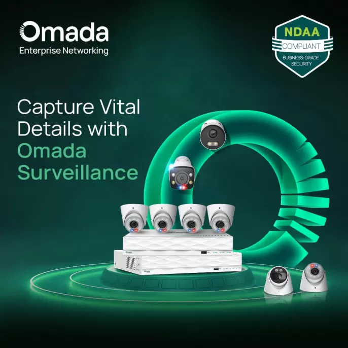 Capture Vital Details with Omada Surveillance