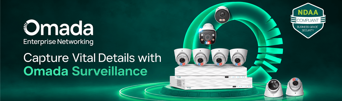 Capture Vital Details with Omada Surveillance