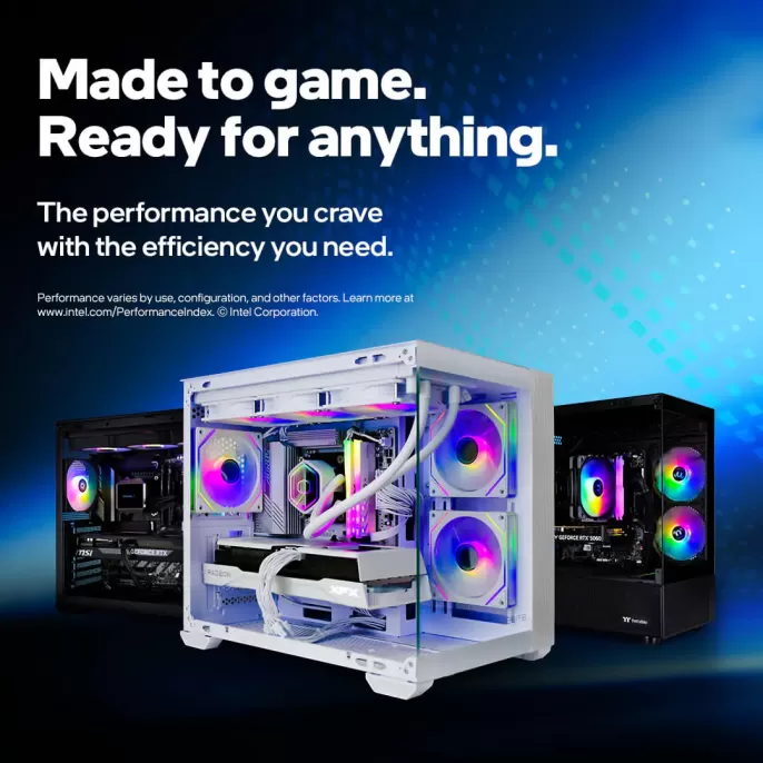 Powered by Intel Ultra Gaming PCs | Made to Game, Ready for Anything