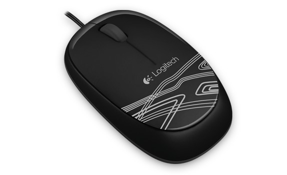 Logitech M105 Optical USB Mouse - Black (910-002920)