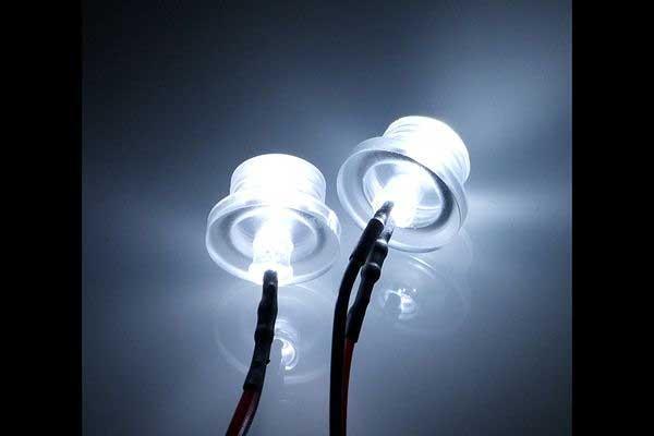 EK Twin 5mm LED Kit - White