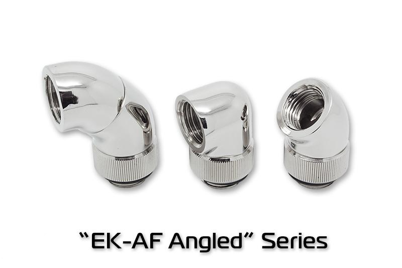 EK AF Angled 2x45 Degree G1/4 Nickel