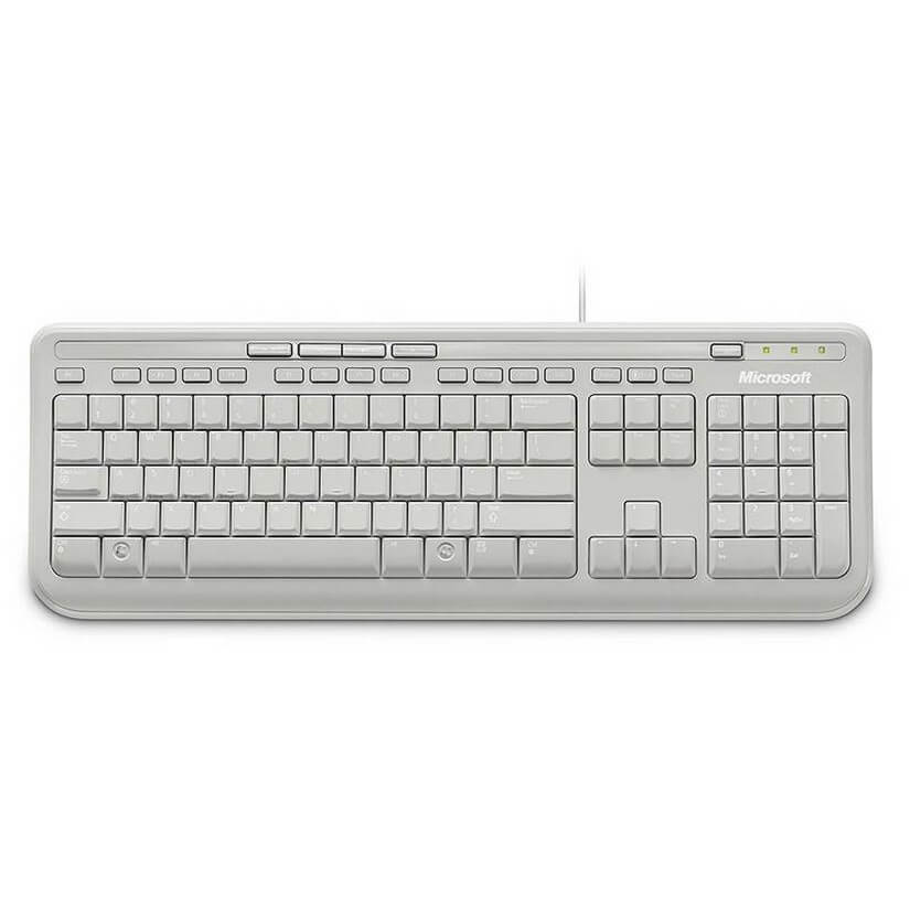 Microsoft Wired Keyboard 600 White