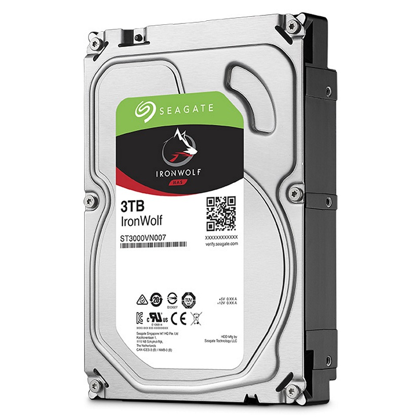 Seagate IronWolf 3TB 3.5in NAS SATA Hard Drive (ST3000VN007)