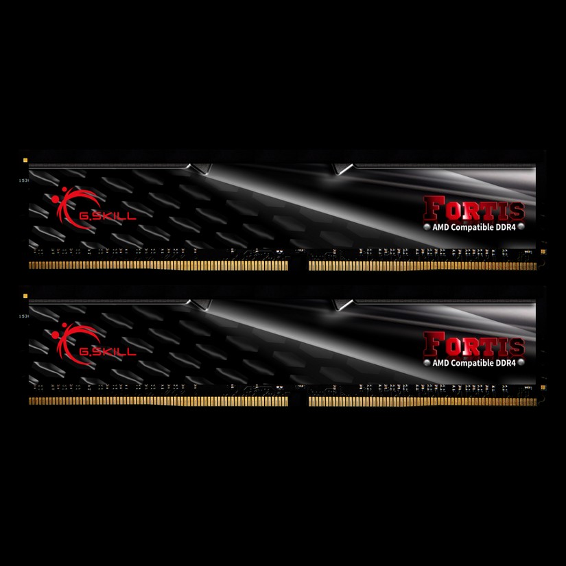 G.Skill 16G(2x8G) F4-2400C15D-16GFT Fortis AMD 2400MHz CL15 DDR4 RAM