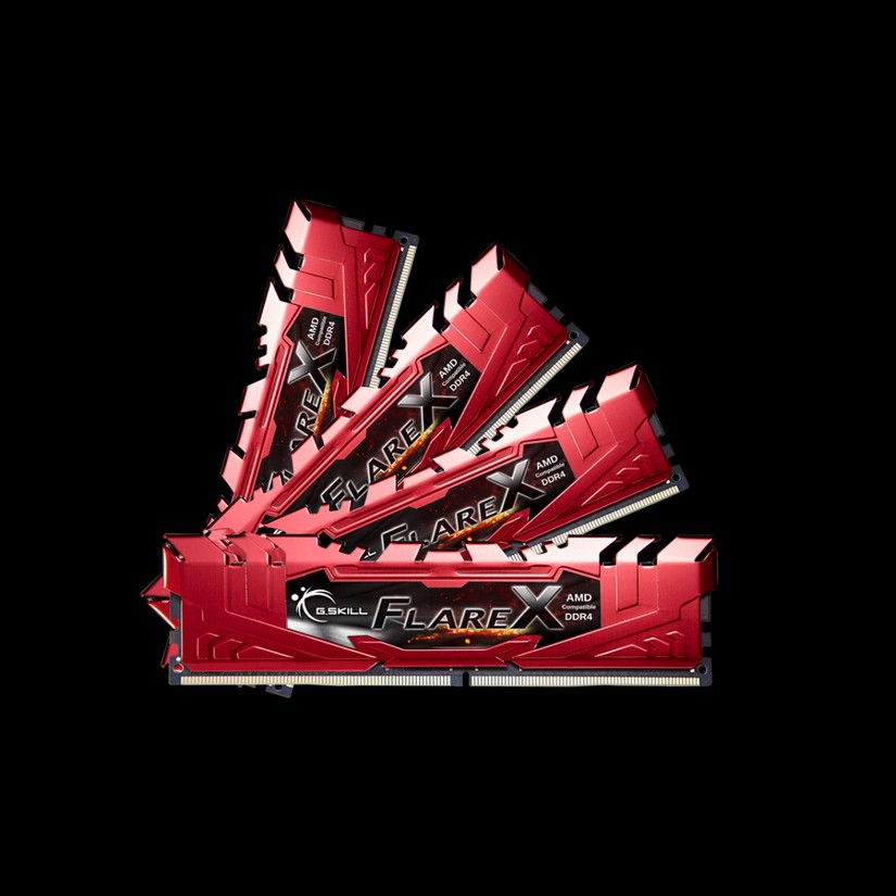 G.Skill 64GB (4x16GB) F4-2133C15Q-64GFXR Flare X 2133MHz CL15 DDR4 RAM