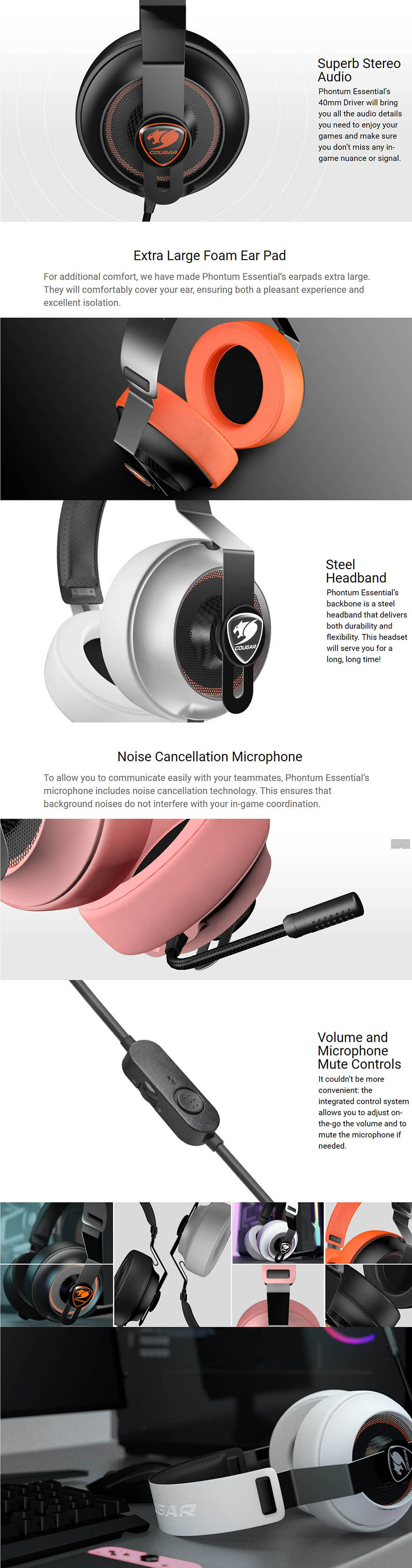 Cougar pink headset hot sale