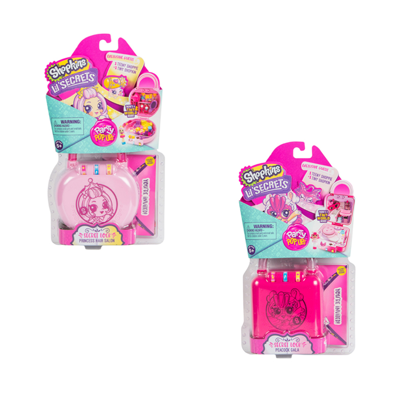 Shopkins Lil' Secret Season 2 W1 Mini Playset Assorted - Msy.com.au