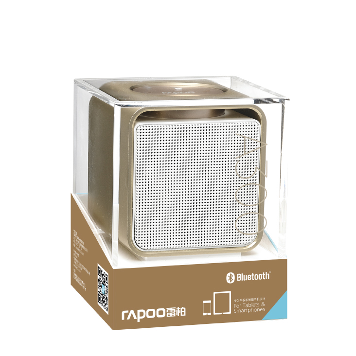 Rapoo A300 Bluetooth Mini NFC Speaker - Gold