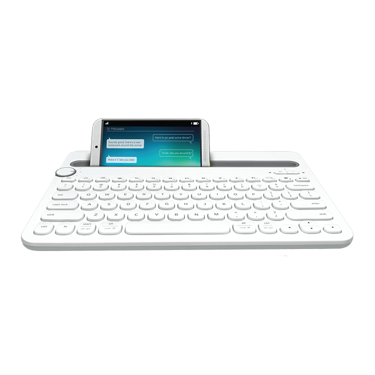 Logitech Bluetooth Multi Device Keyboard K480 - White (920-006381)