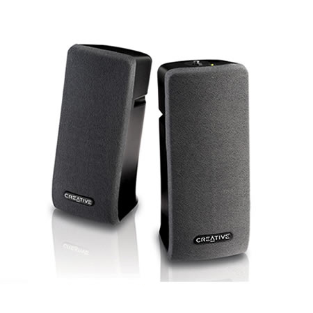 Creative SBSA35 Speakers 2.0 Black 1Wx2 RM (SBSA35)