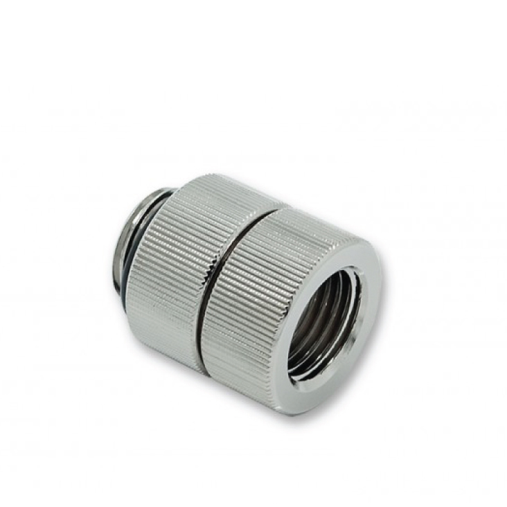 EK AF Extender Rotary M-F G1/4 Fitting Nickel	