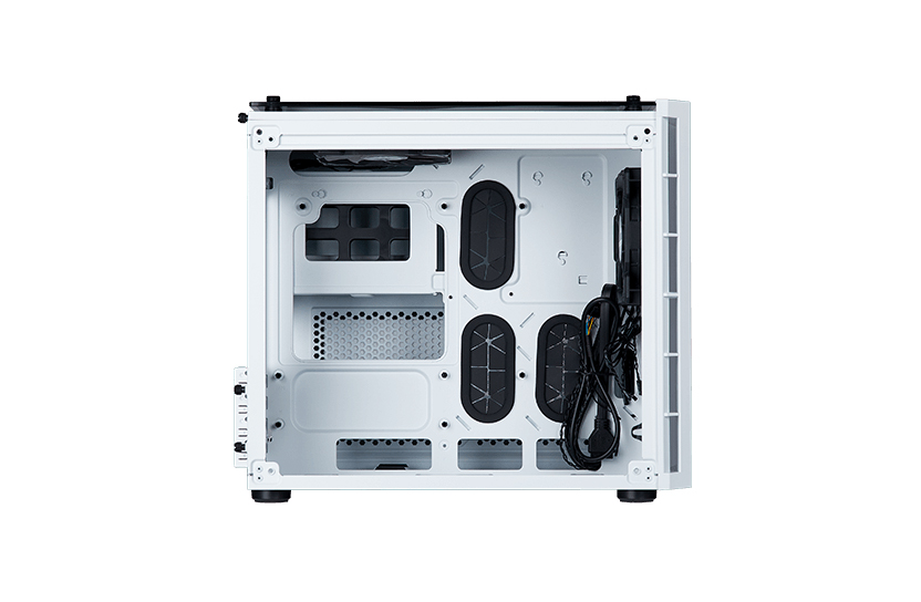 Corsair Crystal 280X Tempered Glass mATX PC Case - Black (CC-9011134-WW)