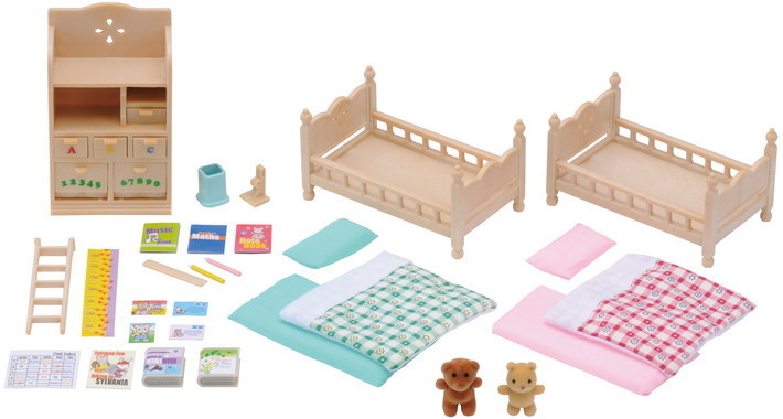 Sylvanian Familes Children's Bedroom Furniture Set