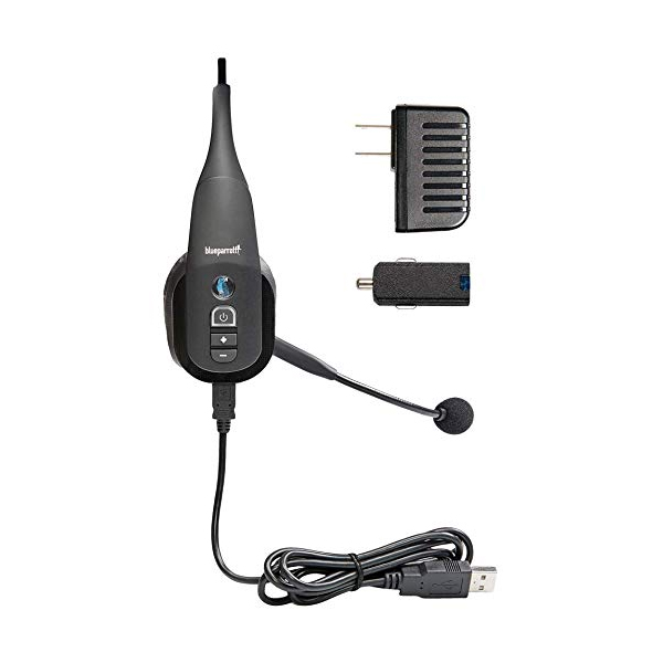 Jabra BlueParrott B350-XT Headset and Charger w Car and Wall Charging Cords