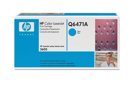 HP CYAN TONER COLOR LASERJET 3600(Q6471A)