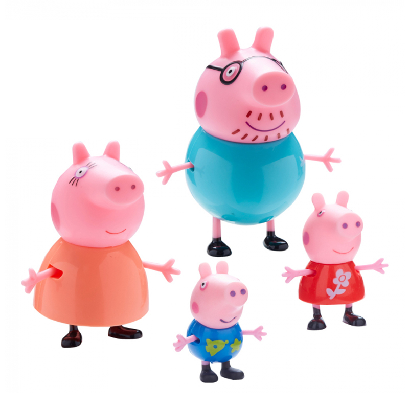 Peppa Pig 4 Figures Family Pack