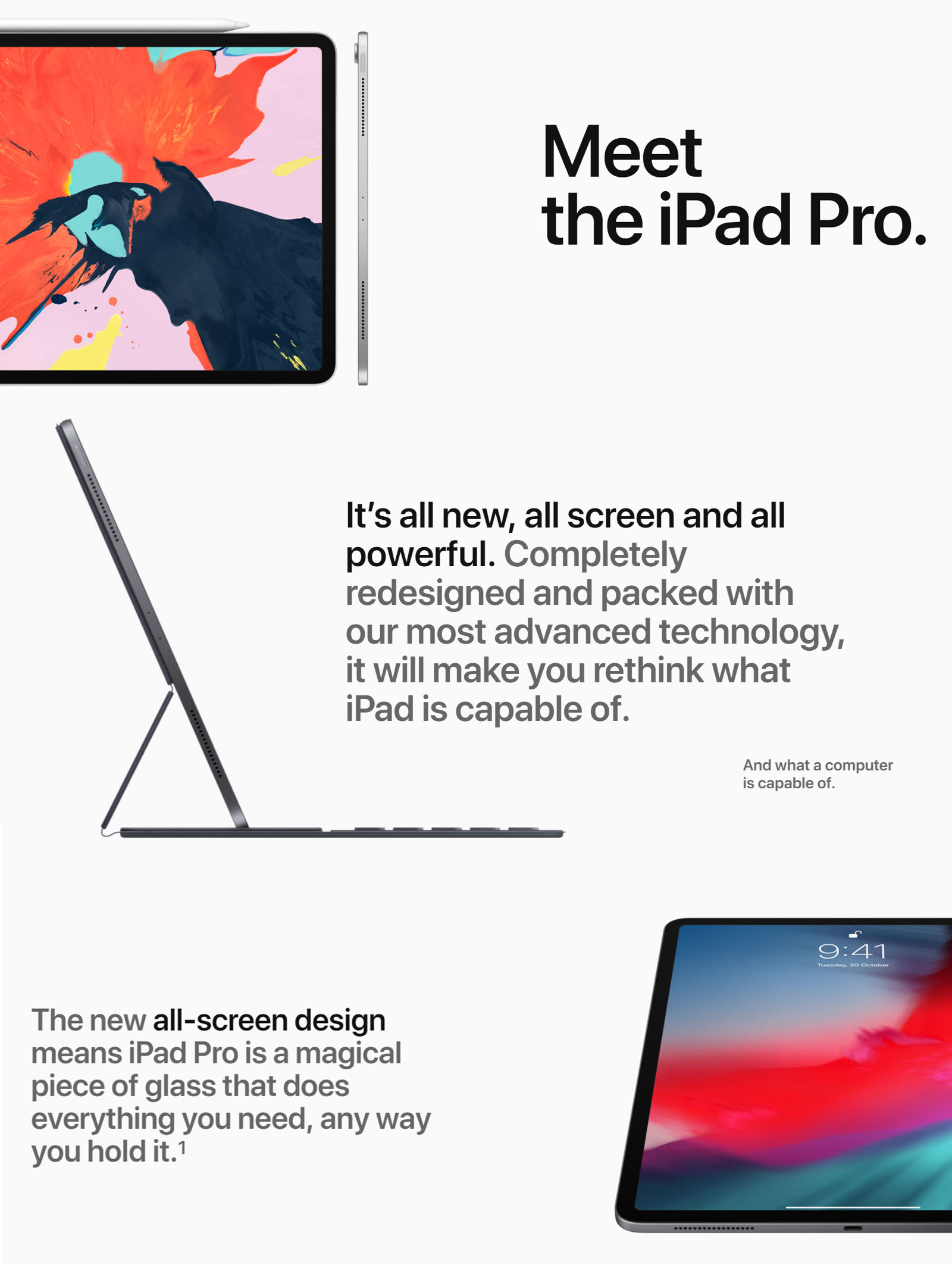 Apple MTJD2X/A 12.9-inch iPad Pro Wi-Fi + Cellular 512GB Space Grey