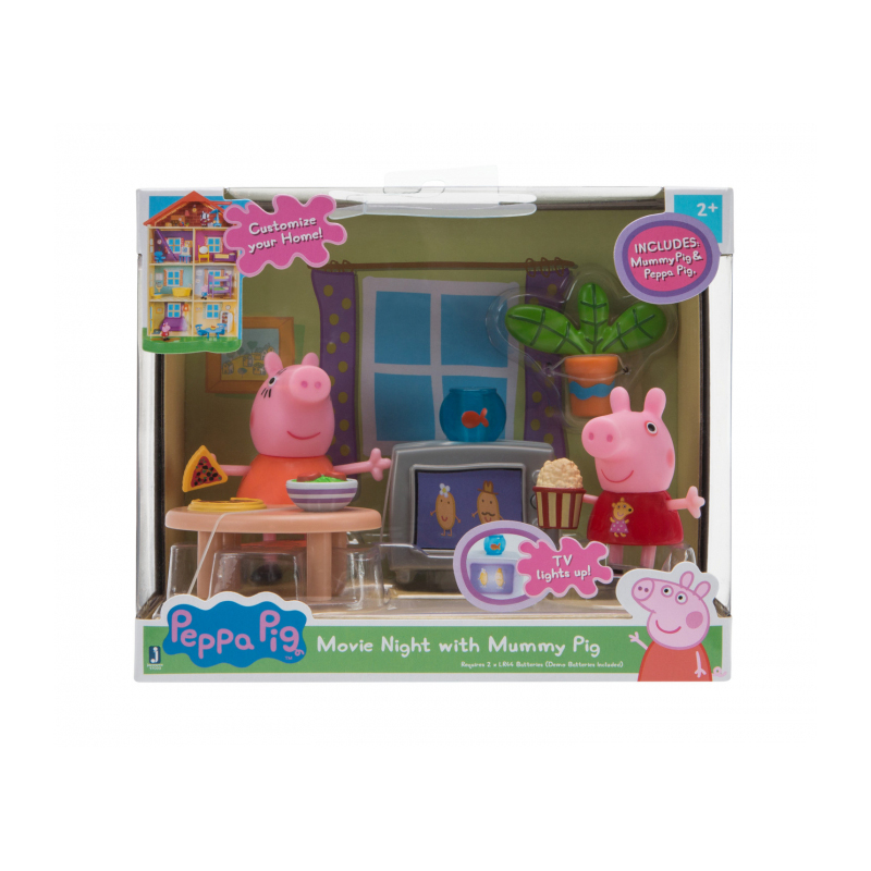 Peppa Pig Little Rooms Movie Night