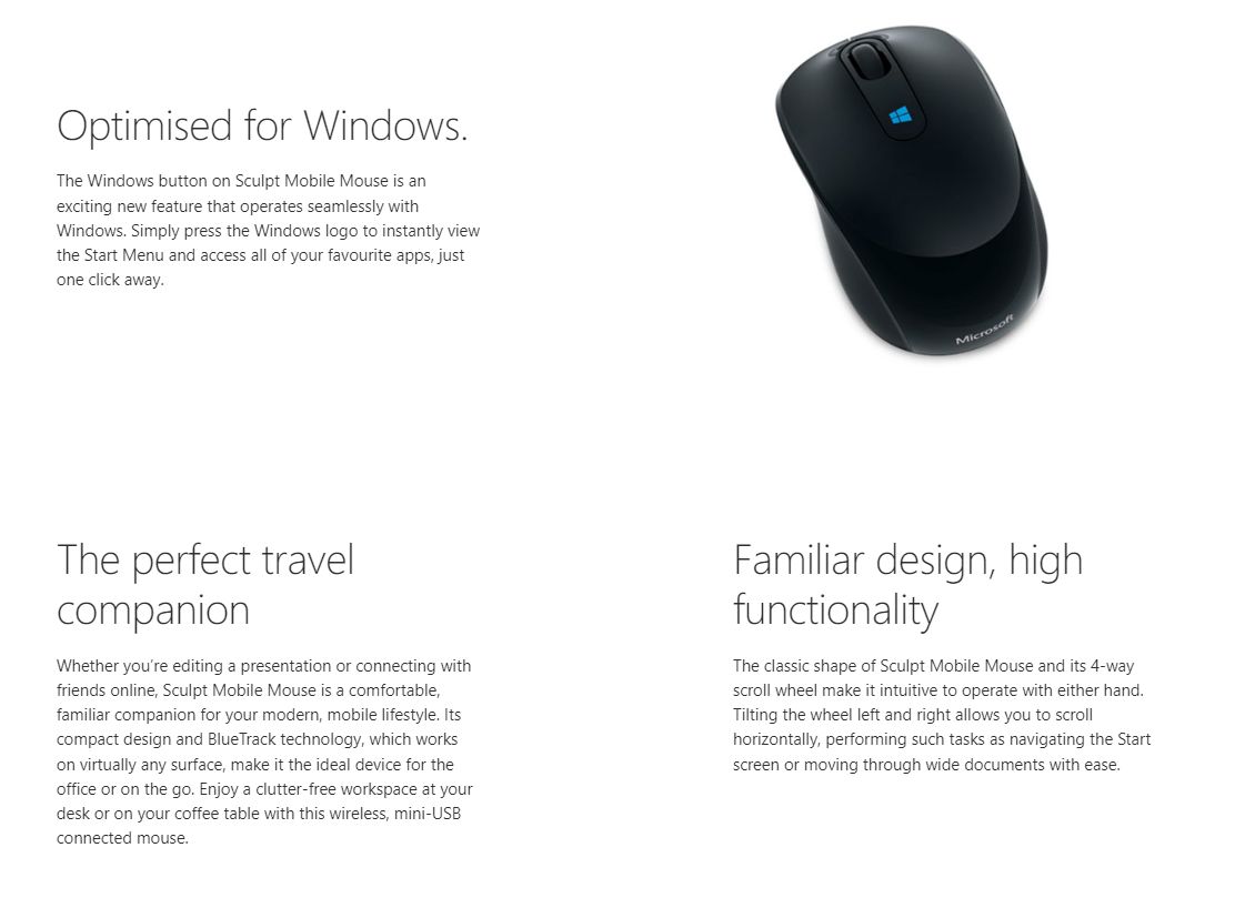Microsoft Sculpt Mobile Mouse Orchid (43U-00021)
