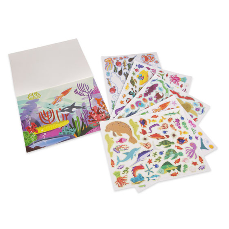 Melissa & Doug Reusable Sticker Pad - Under the Sea