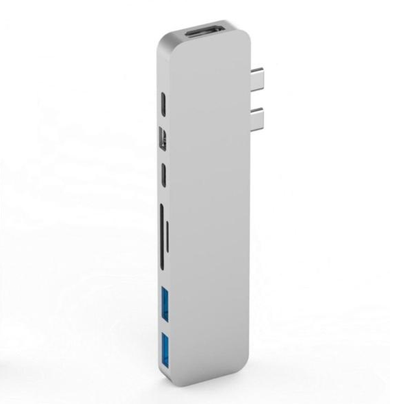 HyperDrive Pro MacBook Pro USB-C Multifunction Hub - Silver