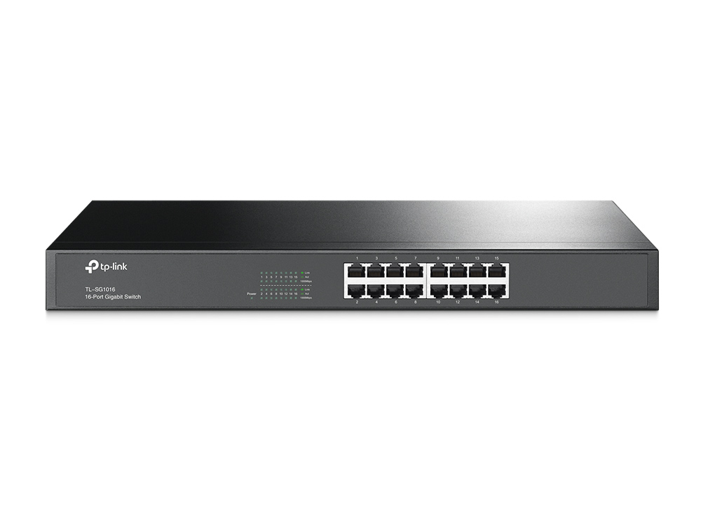 TP-Link 16 Port Gigabit Rack Mountable Switch (TL-SG1016)