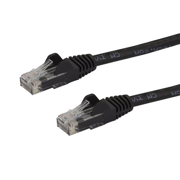 Startech 2m Black Snagless Cat6 UTP Patch Cable