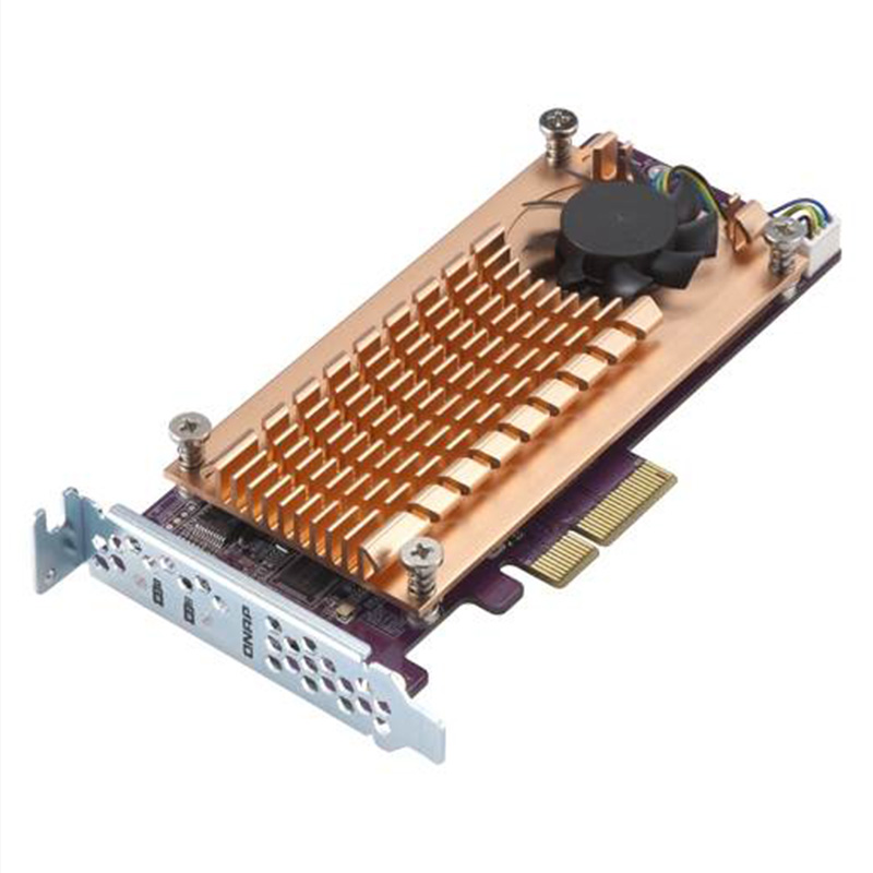 QNAP Dual M.2 2280/22110 PCIe SSD Expansion Card (QM2-2P-344)