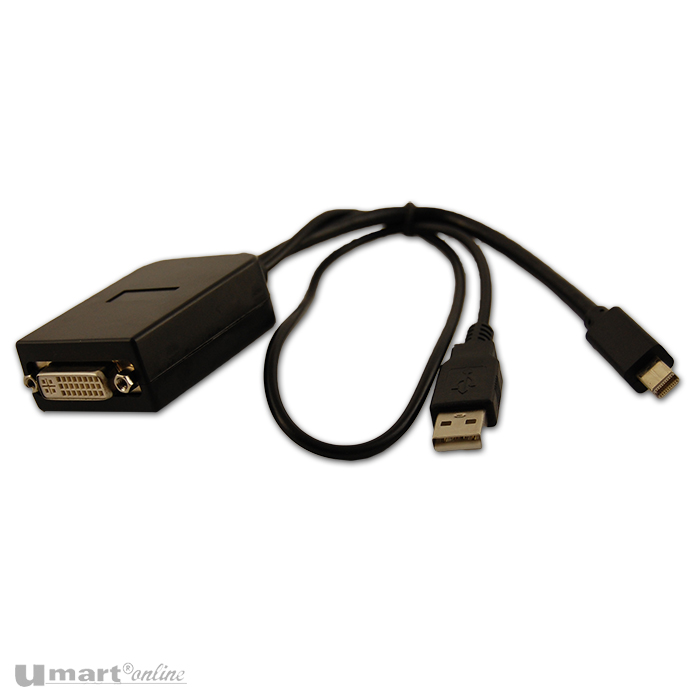 Mini Active Display Port to DVI Adapter