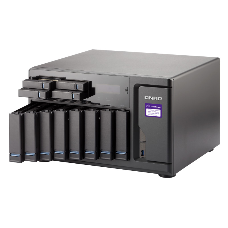 QnapTVS-1282-i3-8G 12-Bay TurboNAS Intel i3 7100