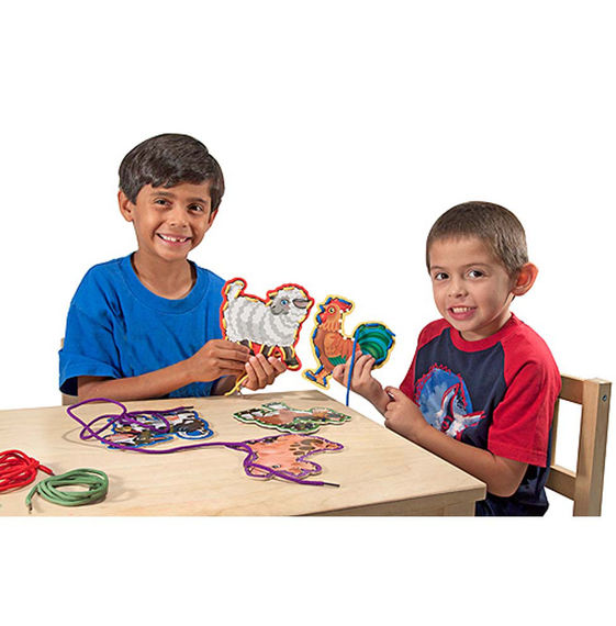 Melissa & Doug Lace & Trace Farm Animals