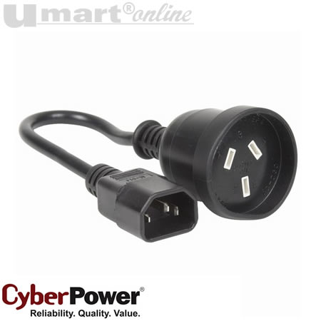CyberPower IEC 3pin AU Cable Adaptor (cp89108)