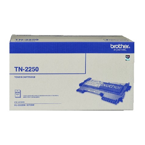 Brother TN-2250 Toner Cartridge for HL-2240D(2600 Yield)