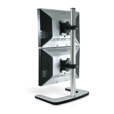 Visidec Freestanding Vertical Double LCD Mount - NO PACKAGE 72300