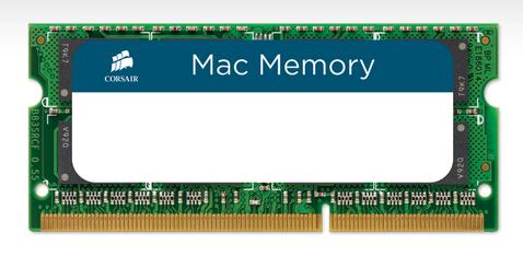 Corsair 4GB CMSA4GX3M1A1066C7 Mac Memory 1066MHz C7 DDR3 SO-DIMM for Apple Mac
