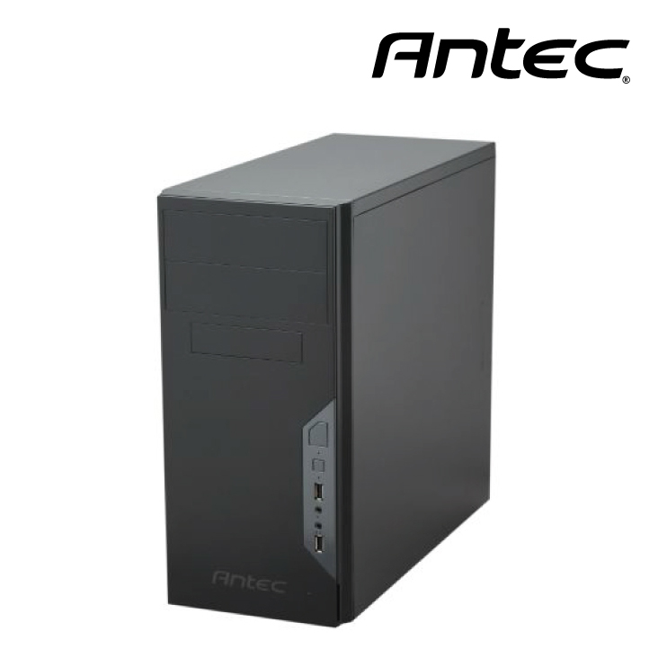 Antec VSK3500E-P-U3 mATX Case with 500W Power Supply - Black