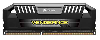 Corsair 32GB (4x8GB) DDR3 CMY32GX3M4A1600C9 1600MHz Dimm, Unbuffered, 9-9-9-24, Vengeance Pro Black
