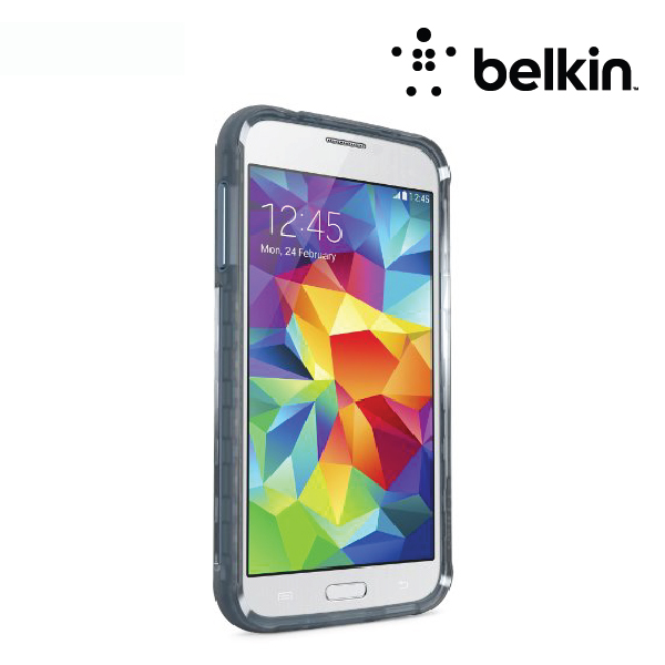 Belkin Grip Extreme for Samsung Galaxy S5, Slate / Mix It Blue