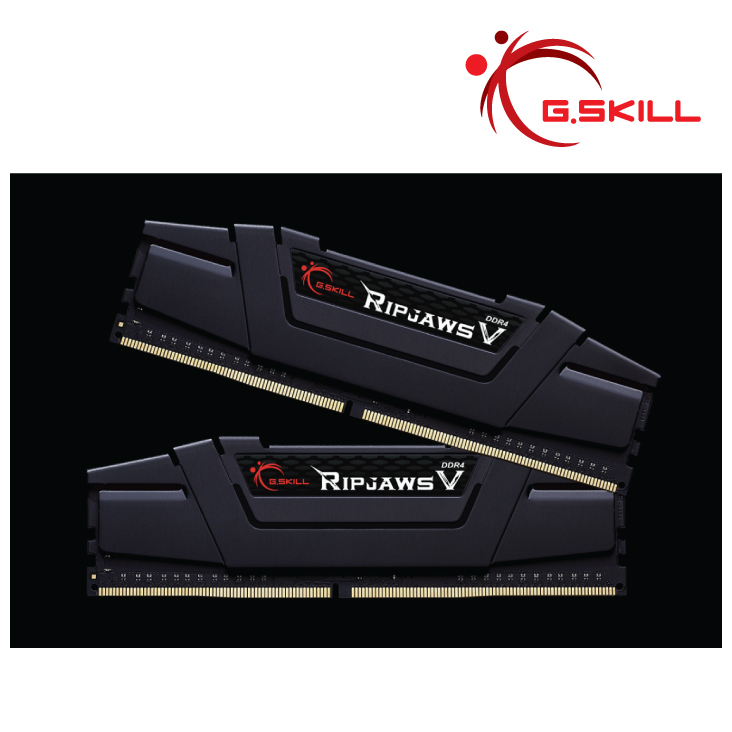 G.Skill 16GB (2x8GB) F4-3200C16D-16GVK Ripjaws V 3200MHz CL16 DDR4 RAM