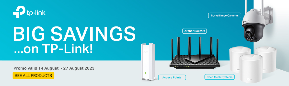 TP Link Flash Sale Ends in 2 Weeks - Up to $100 Off.