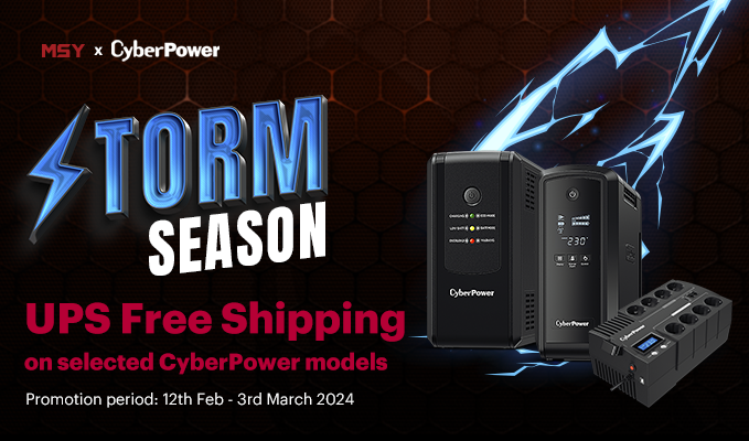 EXCLUSIVE | Enjoy Free Shipping on Select Cyber Power Backup Solutions!