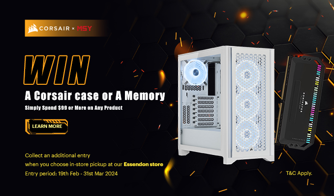 Giveaway | Win a Corsair Case or Memory when You Spend $99+ at MSY