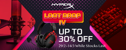 HyperX Loot Promo - Save Up to 30% OFF