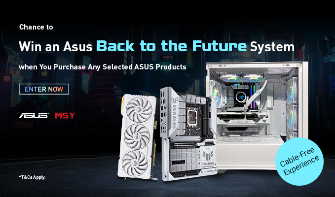 Giveaway | Win an Asus Back to the Future System When You Purchase Any Selected ASUS Products